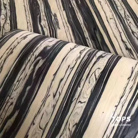 엔지니어링된 Ebony Wood Veneer로 인테리어를 향상시키세요